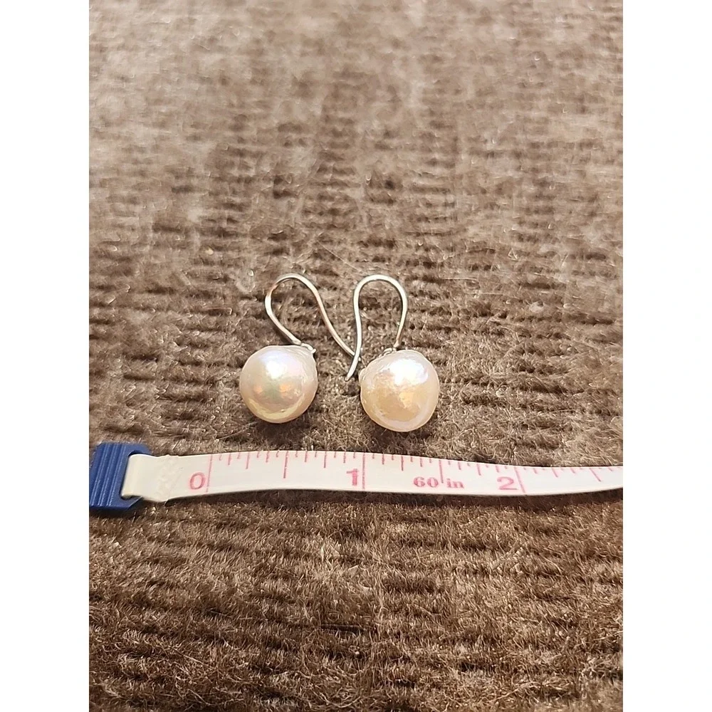 Sterling Silver Earrings 925  Honora Fresh‎ Water Pearls